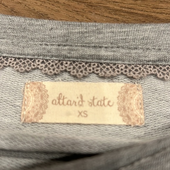 Altard state soft grey long sleeve sweater - Picture 2 of 3